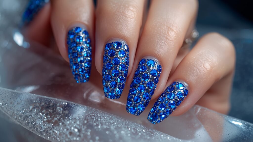 3D_Swarovski_bridal_nails_with