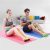 Foot Pedal Resistance Band Elastic Sit-Up Pull Rope Yoga Fitness Gym – Elastic Pull Ropes Tummy Trimmer (Random Colors)