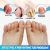 (PACK OF 4) Little Toe Protectors breathable silicone toe covers, transparent toe pads, toe caps for blisters and friction, foot care