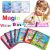 (1 PCs) Magic Water Book Painting Drawing Coloring Board Book Doodle & Magic Water Pen(random book )